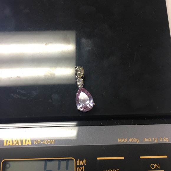 sterling silver stamped 925 pendant - Picture 4 of 4